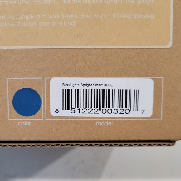 Blisslight Sprightsmart Indoor/Outdoor Laser Projector - Picture 6 of 8